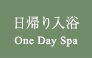 日帰り入浴